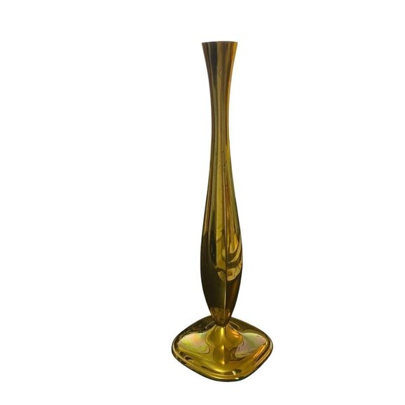 Brass Bud Vase Bellini Brazil 7" - Picture 1 of 3